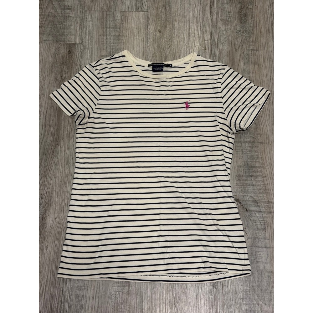 Ralph Lauren Sport, Striped T-Shirt, Women, M